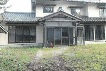 Auction in Murakami, Niigata Prefecture: 3.4 million yen for a single-family house of 263 square meters