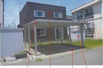 青森县青森市的拍卖：1489.7 万日元 一户建 108 平方米