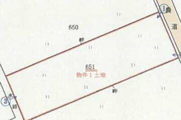 秋田县大馆市的拍卖：41.4 万日元 3037 平方米农田