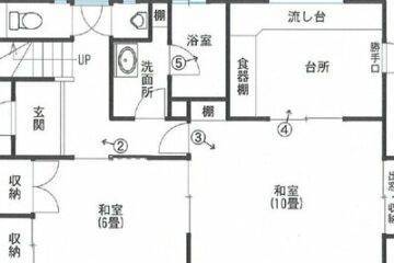 岩手县紫波郡矢巾町的拍卖：285 万日元 一户建 116 平方米