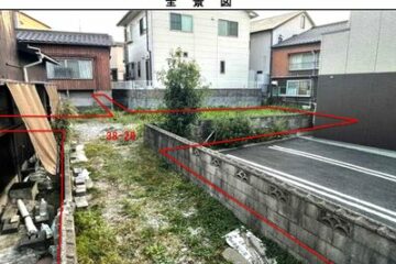 Auction in Kokura Kita-ku, Kitakyushu City, Fukuoka Prefecture: 7.61 million yen, land 186 square meters