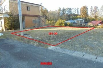 Auction in Tome City, Miyagi Prefecture: ¥898,000 yen Land 131m2