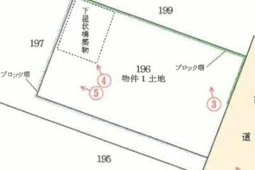 秋田县北秋田市 232.3 万日元 土地 202m2