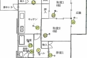 1,91 million de yens par maison, 83 mètres carrés, dans la ville d'Isahaya, préfecture de Nagasaki